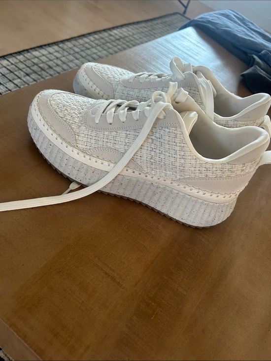 Universal Thread Shoes - Women’s White Platform Fashion Sneakers from Target, size 10, worn once